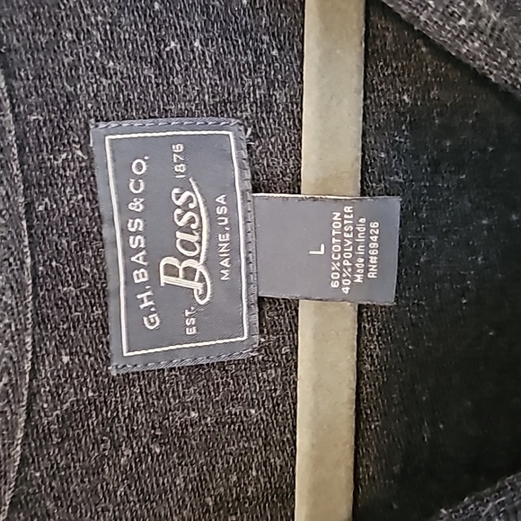 GH Bass & Co, Acadia Nat Park sweatshirt, navy blue, Large - Picture 3 of 8